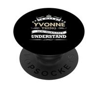 Nom Yvonne - C'est Une Chose PopSockets PopGrip Adhésif