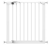noma 31910B Easy Fit Grille de protection de porte, largeur réglable de 75 à 82 cm, avec rallonge 138 cm, blanche