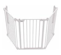 Noma Barrière de sécurité à 3 panneaux Modular Métal Blanc 94054 Blanc G