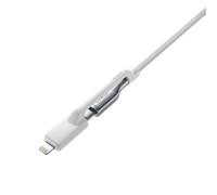 NOMAD Adaptateur Lightning pour câbles USB-C | Blanc