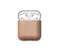Nomad Airpod Case Étui de Protection Antichoc en Cuir véritable Beige