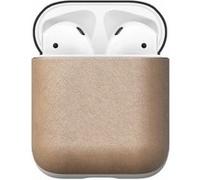 Nomad Airpod Case Étui de Protection Antichoc en Cuir véritable Beige
