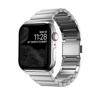 Nomad – Bracelet Apple Watch NM1A4HSXS0 – Maillons magnétiques acier inoxydable Argenté 42/44/45/49mm