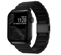 Nomad - Bracelet en titanium pour Apple Watch 42mm / 44mm / 45mm / 49mm - Noir - NM1A41BXT0