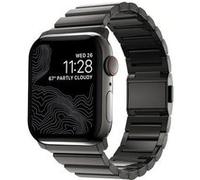 Nomad - Bracelet pour montre intelligente - graphite - pour Apple Watch Hermès Series 9, Series 10, Series 8, Series 9, Ultra, Ultra 2 G