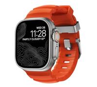 Nomad Bracelet Rocky Point pour Apple Watch 42mm / 44mm / 45mm / 49mm - Magma / Gris - NM014872858