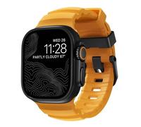 Nomad Bracelet Rocky Point pour Apple Watch 42mm / 44mm / 45mm / 49mm - Soleil / Noir - NM014810858