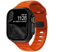 Nomad Nomad Bracelet Sport FKM Watch Series 1 t/m 11 / SE / Ultra (44/45/46/49 mm) Ultra Orange Orange