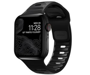 Nomad - Bracelet sport pour Apple Watch 42mm / 44mm / 45mm / 49mm - Noir - NM1AM10000