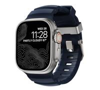Nomad Bracelet Rocky Point pour Apple Watch 42mm / 44mm / 45mm / 49mm - Atlantique / Gris - NM013589858