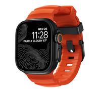 Nomad Bracelet Rocky Point pour Apple Watch 42mm / 44mm / 45mm / 49mm - Magma / Noir - NM014865858