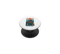 Nomad by Nature Monstre Volcan Off Road Adventure Art PopSockets PopGrip Adhésif