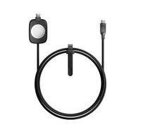 NOMAD Câble de charge USB C 2 en 1 en carbure de tungstène pour Apple Watch, Airpods et iPhone, câbles de charge universels de type C 100 W pour Apple Watch, Airpods et iPhone, câbles de charge