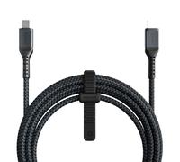Nomad Câble de recharge USB-C / USB-C en fibre aramide, Power Delivery 3m - Noir