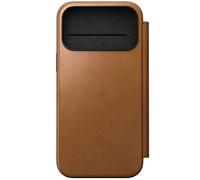 Nomad Goods Étui Portefeuille Série Modern Cuir MagSafe pour iPhone 17 Pro Max Marron clair