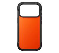 Coque pour iPhone 17 Pro MagSafe Cadre Renforcé en TPU Antichocs Noir / Orange