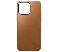 NOMAD Coque en Cuir Moderne iPhone 16 Pro Max - Marron Clair