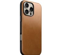Nomad Nomad Coque Modern Leather avec MagSafe iPhone 16 Pro Max English Tan Marron