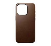 Nomad Coque en cuir moderne Magsafe iPhone 15 brun - NM01605485