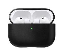 Nomad Coque pour Apple Pods Pro 3 Modèle Modern Leather Antichoc Noir