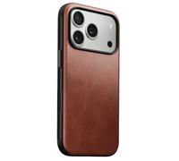 Coque en cuir Nomad Modern iPhone 17 Pro - Marron Olde Dublin Horween - NM014230858
