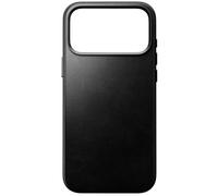 Coque MagSafe pour iPhone 18 Pro Max - Cuir Véritable, Noir