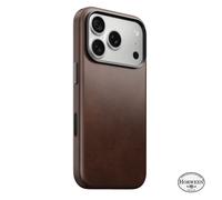 Nomad Coque Traditional en Cuir Horween iPhone 18 Pro Rustic Brown - NM017866858