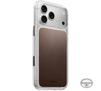 Nomad Coque Transparente en Cuir Horween iPhone 18 Pro Max Rustic Brown - NM017750858