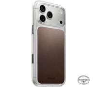 Nomad Coque Transparente en Cuir Horween iPhone 18 Pro Max Rustic Brown - NM017750858