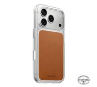 Nomad Coque Transparente en Cuir Horween iPhone 18 Pro Saddle - NM017743858