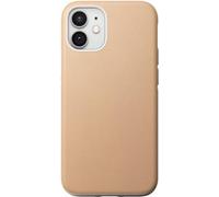 Coque pour iPhone 12 Mini en Cuir Rugged CASE Beige