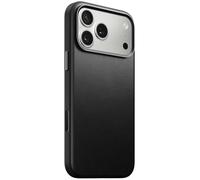 Nomad Goods Coque Traditional Leather iPhone 17 Pro Max – MagSafe, cuir, antichocs – Noir