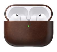 Nomad Coque AirPods Pro 3 Modern Leather – Antichoc – Cuir Horween Marron