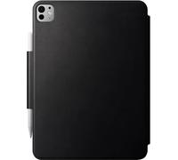 Nomad étui folio en cuir pour iPad Pro 11 (M4) - Fonction intelligente de réveil et de sommeil - Fixation et fermeture magnétiques - Cuir pleine fleur issu de sources durables