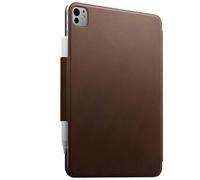 Etui Folio pour iPad Pro 11" (2024 / 2025 - M4 / M5) en Cuir avec Support Marron