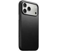 Nomad Étui Moderne en Cuir Noir Compatible avec iPhone 17 Pro Max Étui de téléphone Compatible avec Chargeur Magsafe pour iPhone 17 Pro Max