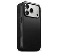 Nomad Étui Portefeuille pour iPhone 17 Pro en Cuir Série Modern Noir