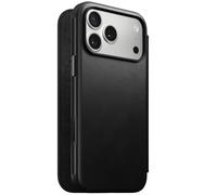 Nomad Nomad Étui de télephone portefeuille Modern Leather Folio iPhone 17 Pro Max Noir Noir