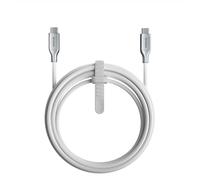 NOMAD Kevlar Cable Câble de charge USB-C vers USB-C Blanc 3 m