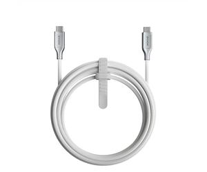 NOMAD Kevlar Cable Câble de charge USB-C vers USB-C Blanc 3 m