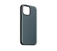 Coque pour iPhone 13 Mini Soft-touch Compatible MagSafe Métal Bleu