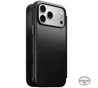Nomad Modern Coque Folio en Cuir Horween iPhone 18 Pro Max Noire - NM009049858