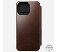 Nomad Goods Coque Modern Leather Folio 6,7" Marron pour Apple iPhone 15 Pro Max