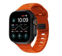 NOMAD NM00736685 accessoire intelligent à porter sur soi Bande Orange Aluminium, Fluoroélastomère