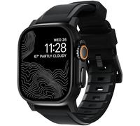 NOMAD NM1A41BN00 accessoire intelligent à porter sur soi Bande Noir Caoutchouc, Acier inoxydable