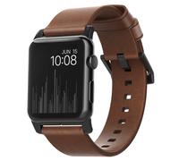 Nomad Nomad Bracelet moderne en cuir Watch | 44/45/46/49 mm Brown / Black Marron