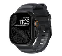 Nomad Nomad Bracelet Rocky Point pour Watch | 44/45/46/49 mm Storm / Black Gris