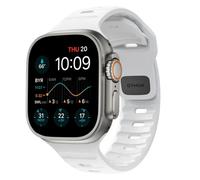 Nomad Nomad Bracelet Sport FKM Watch Series 1 t/m 9 / SE (38/40/41 mm) | Series 10 / 11 (42 mm) Blanc Blanc