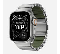 Nomad Nomad Bracelet Stratos Watch | 44/45/46/49 mm Forest Green / Natural Titanium Vert