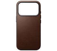 Nomad Nomad Coque arrière Traditional Leather avec MagSafe pour iPhone 18 Pro / 17 Pro Brown Marron